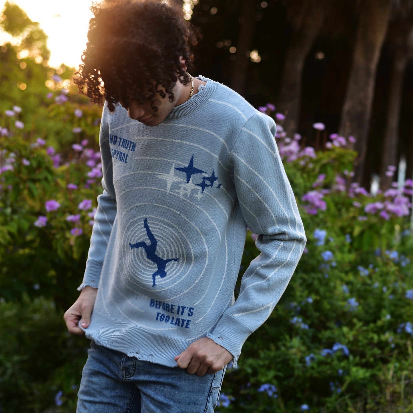 "Spyral Truth" Sweater